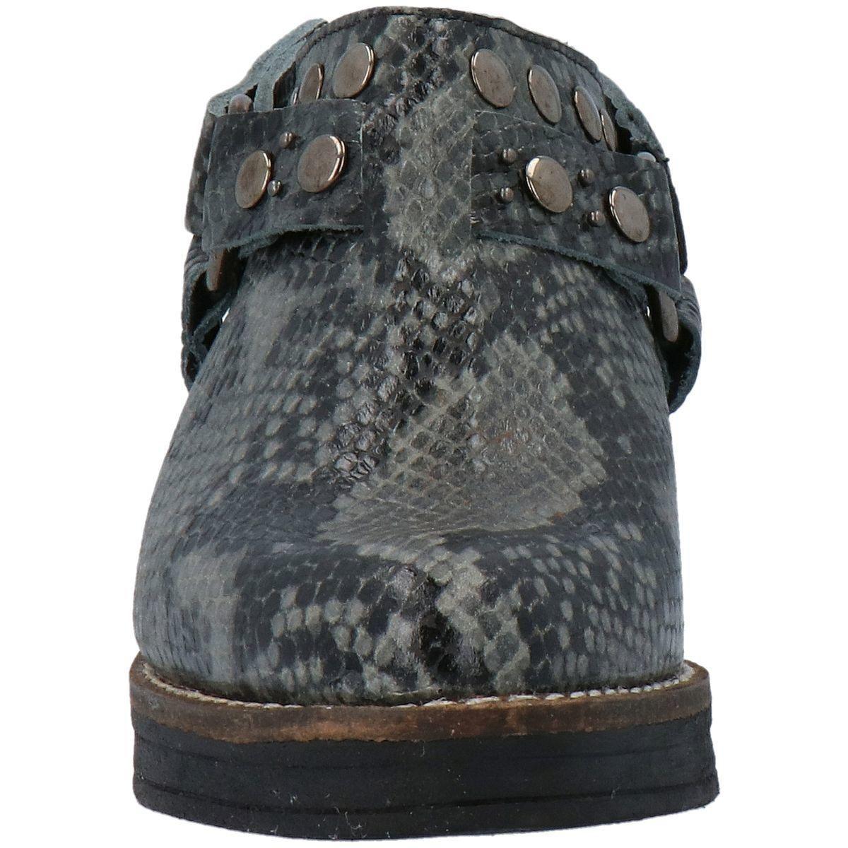 Zapato Mujer Cuero Hello Gris-2