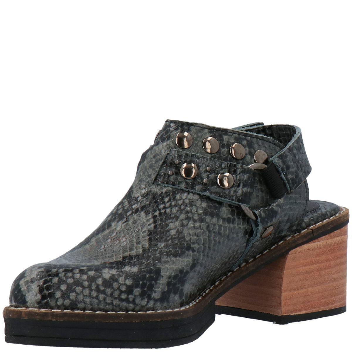 Zapato Mujer Cuero Hello Gris-3