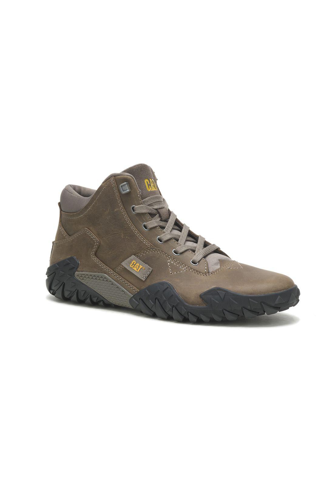Zapatilla C/Caña Hombre Griplite Mid Beige-0