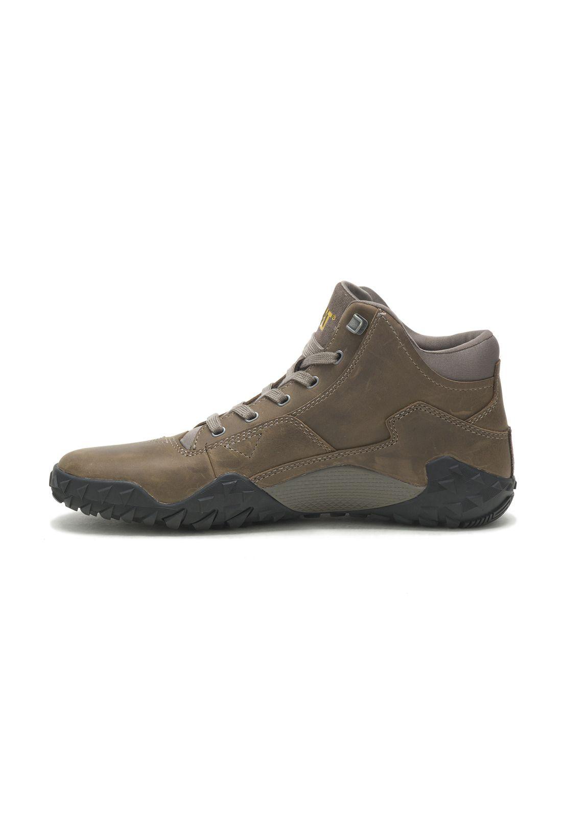 Zapatilla C/Caña Hombre Griplite Mid Beige-4