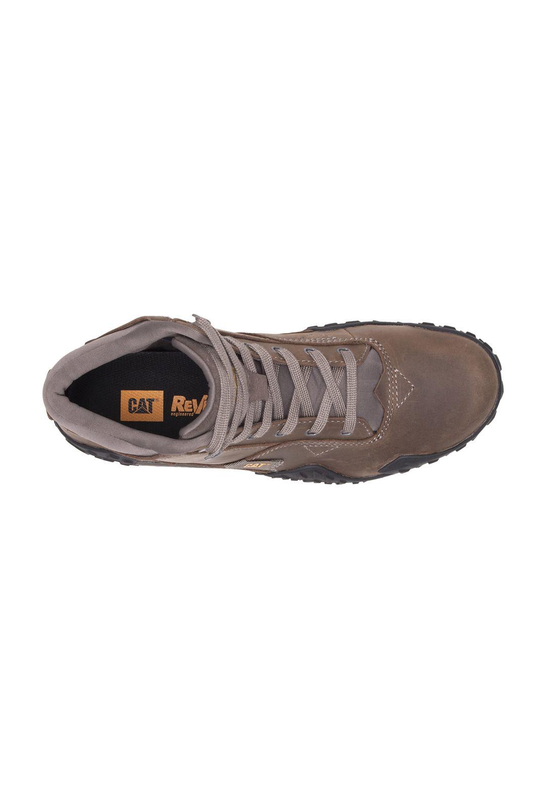 Zapatilla C/Caña Hombre Griplite Mid Beige-6