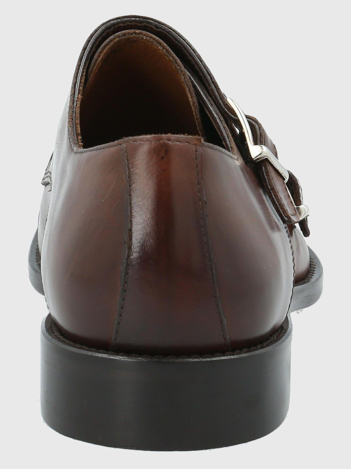 Zapato Cuero Hombre Battista Café Oscuro-6