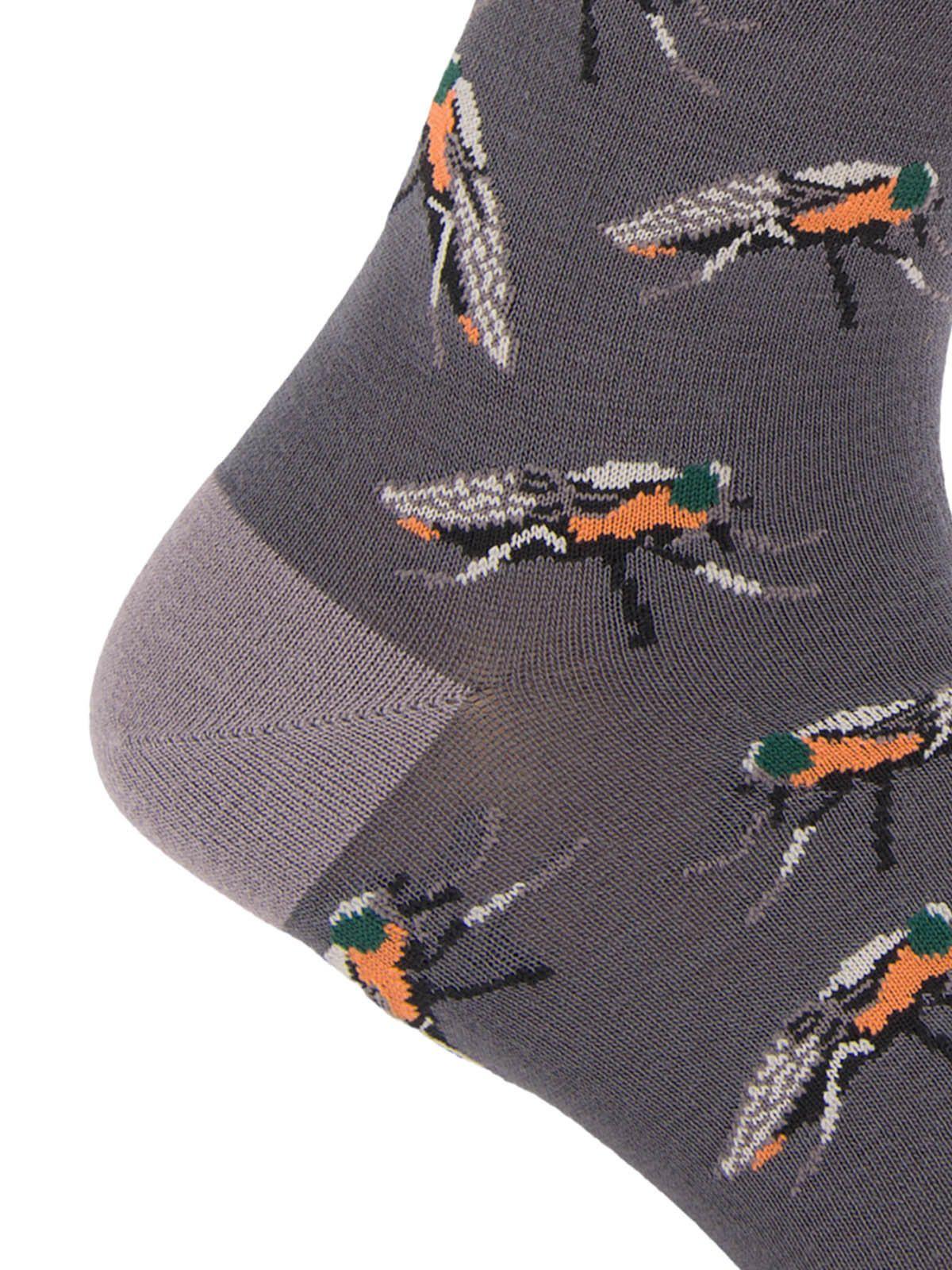 Calcetin Bambú Hombre Scaptia Gris-2