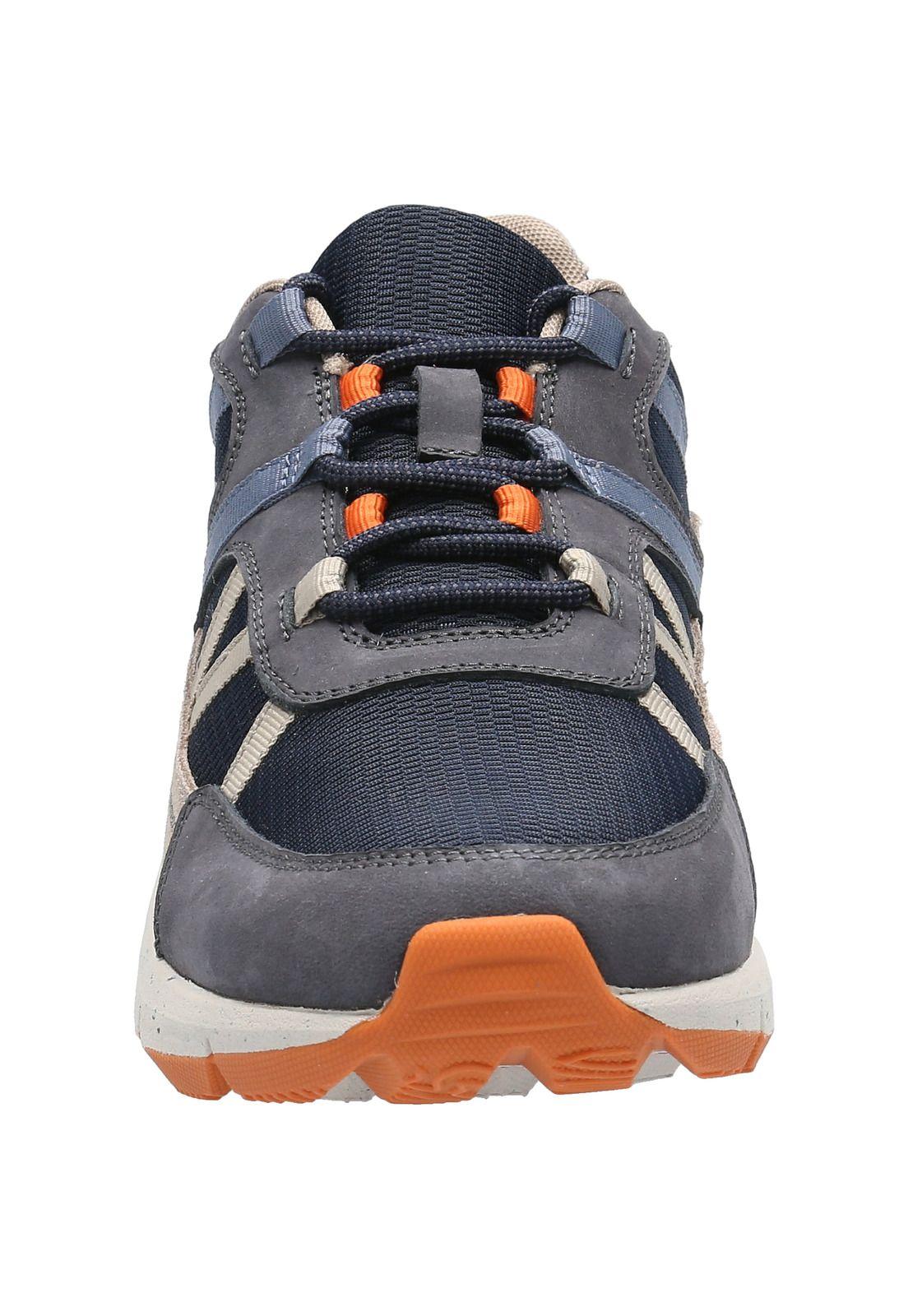 Zapatilla Hombre Lugano Azul Marino-3