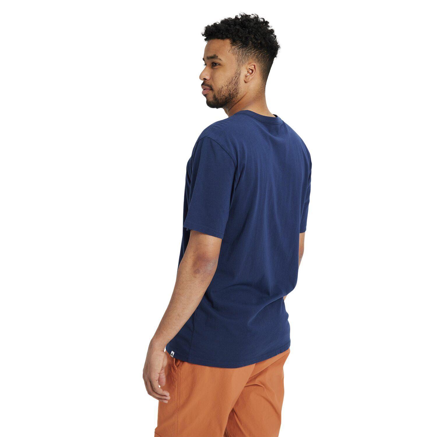 Polera M/C Hombre Underhill Azul-1