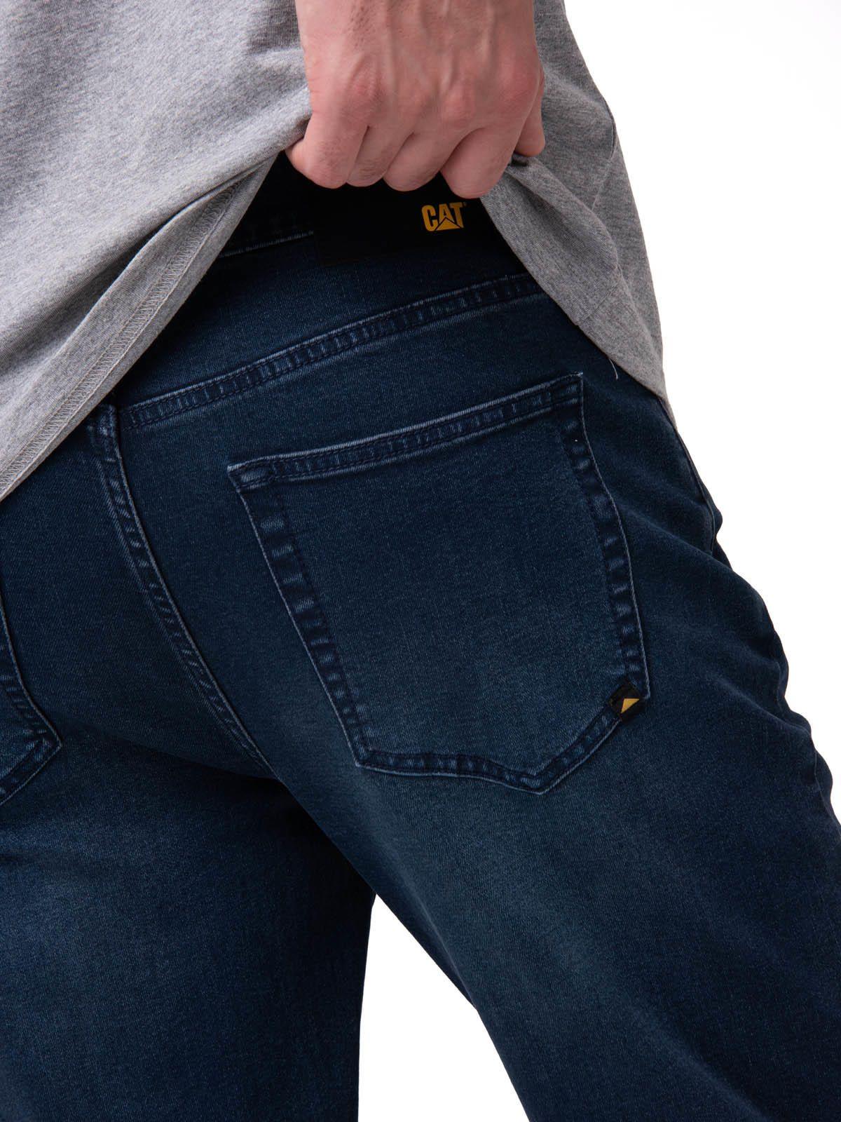 Jeans Slim Hombre Triblend Stretch Azul Oscuro-4