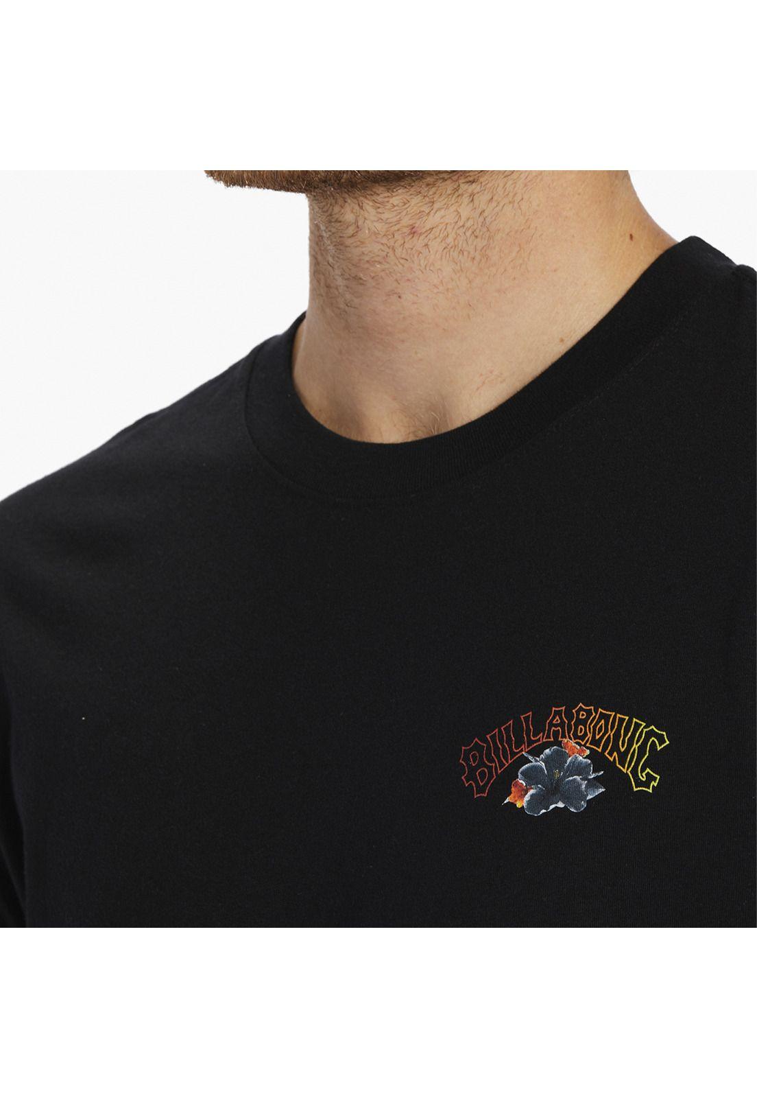 Polera M/C Hombre Kamea Lava Girl M Negro-4