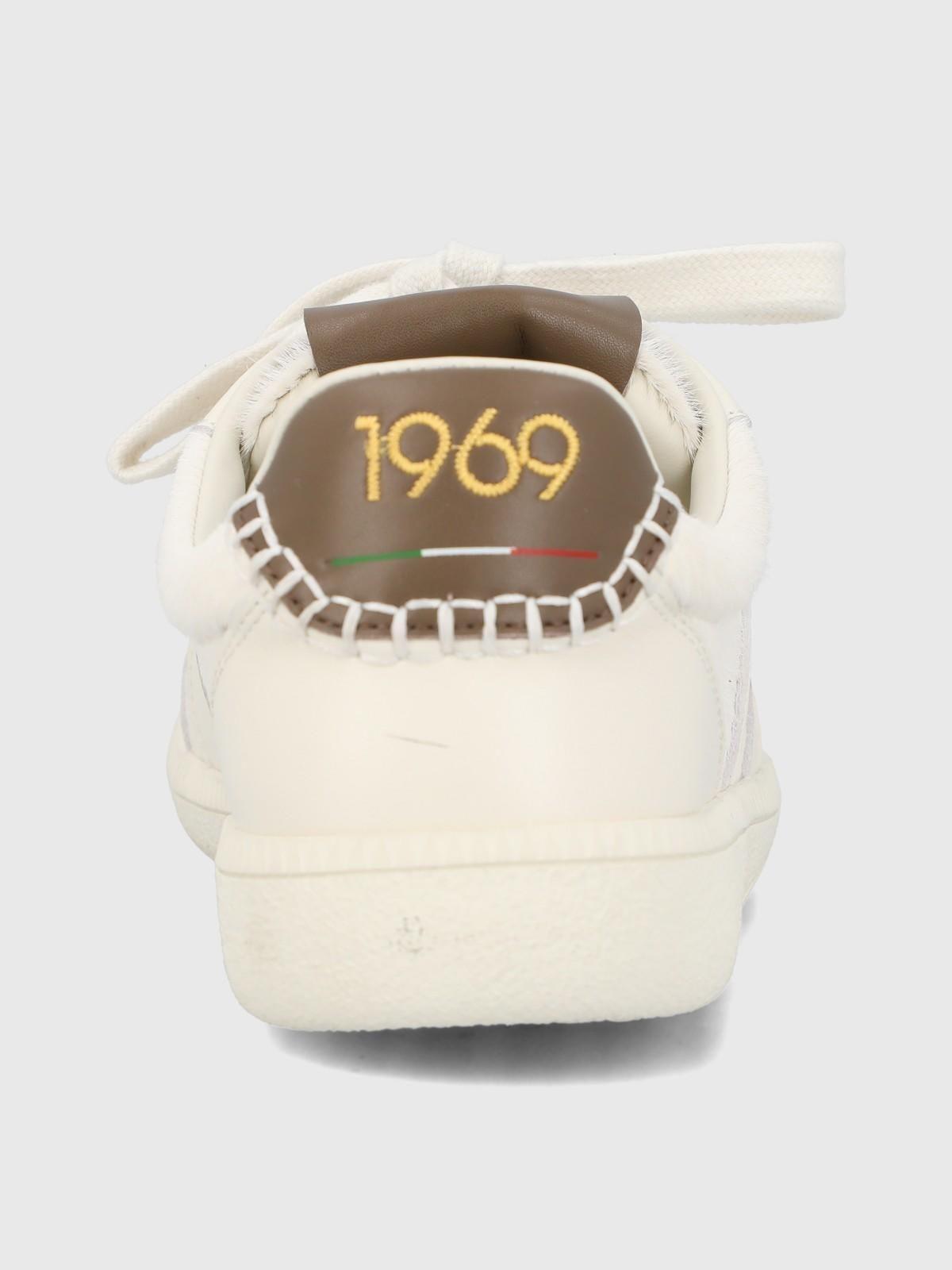 Zapatilla Cuero Mujer Sanset Blanco-6