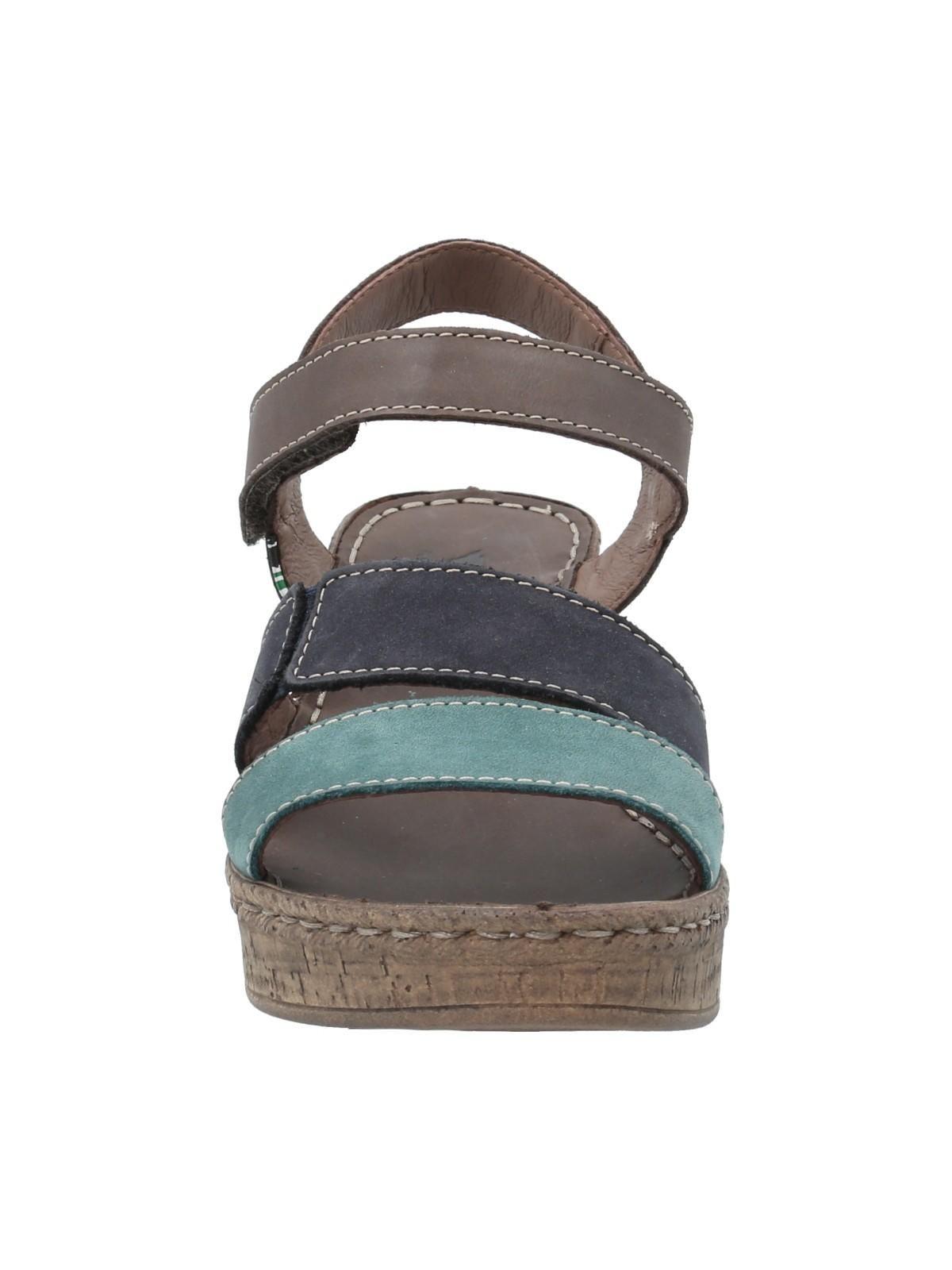 Sandalia Cuero Mujer Whiteheaven Multicolor-3