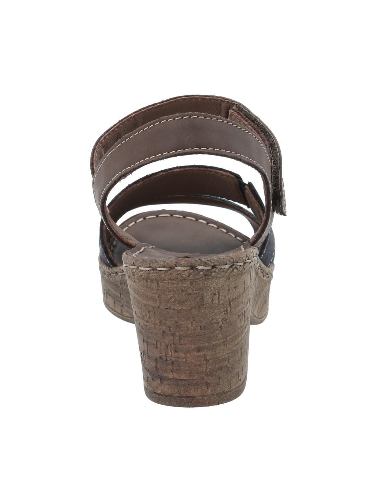 Sandalia Cuero Mujer Whiteheaven Multicolor-6