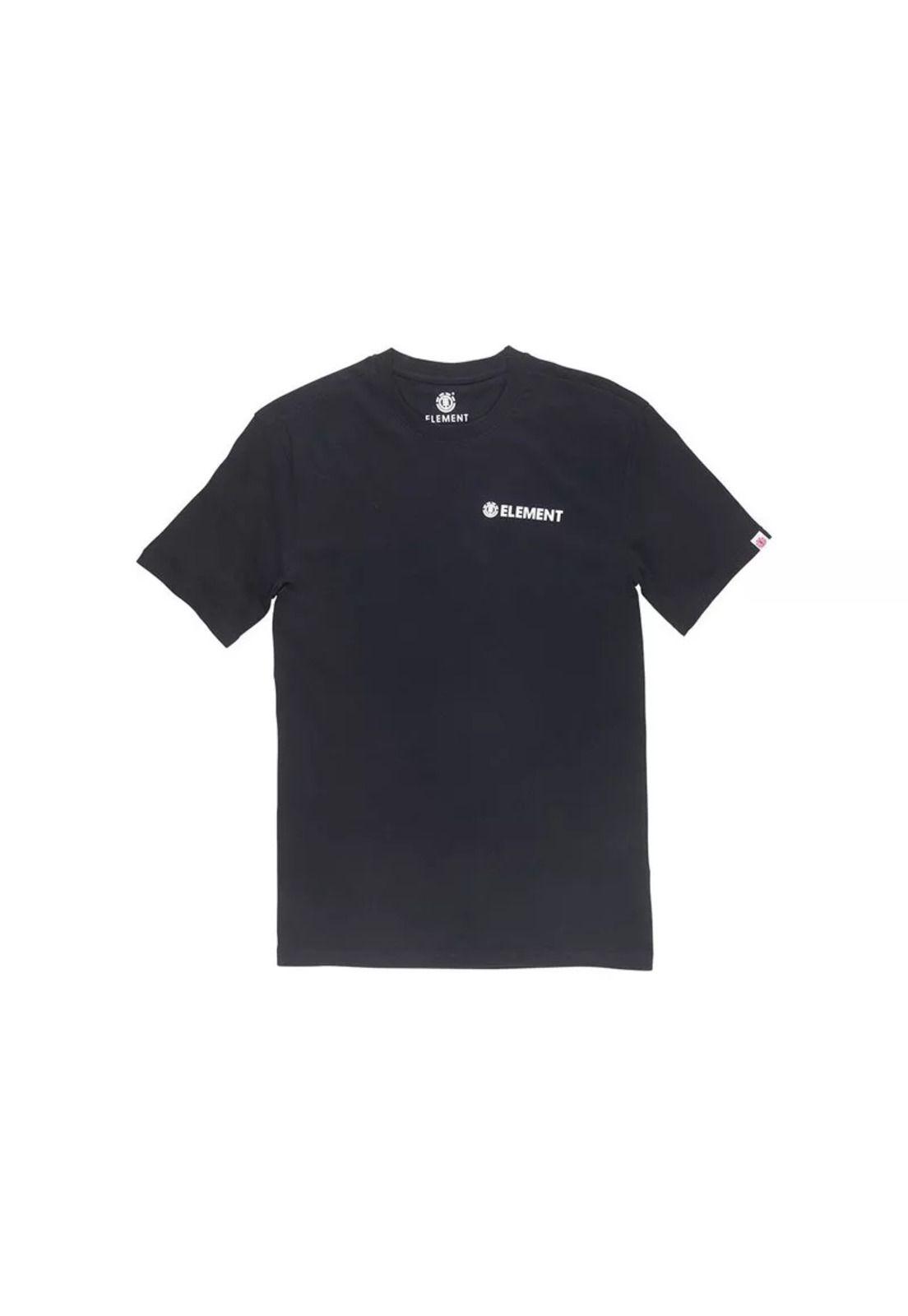 Polera M/C Blazin Chest Ss Negro Hombre Element-0