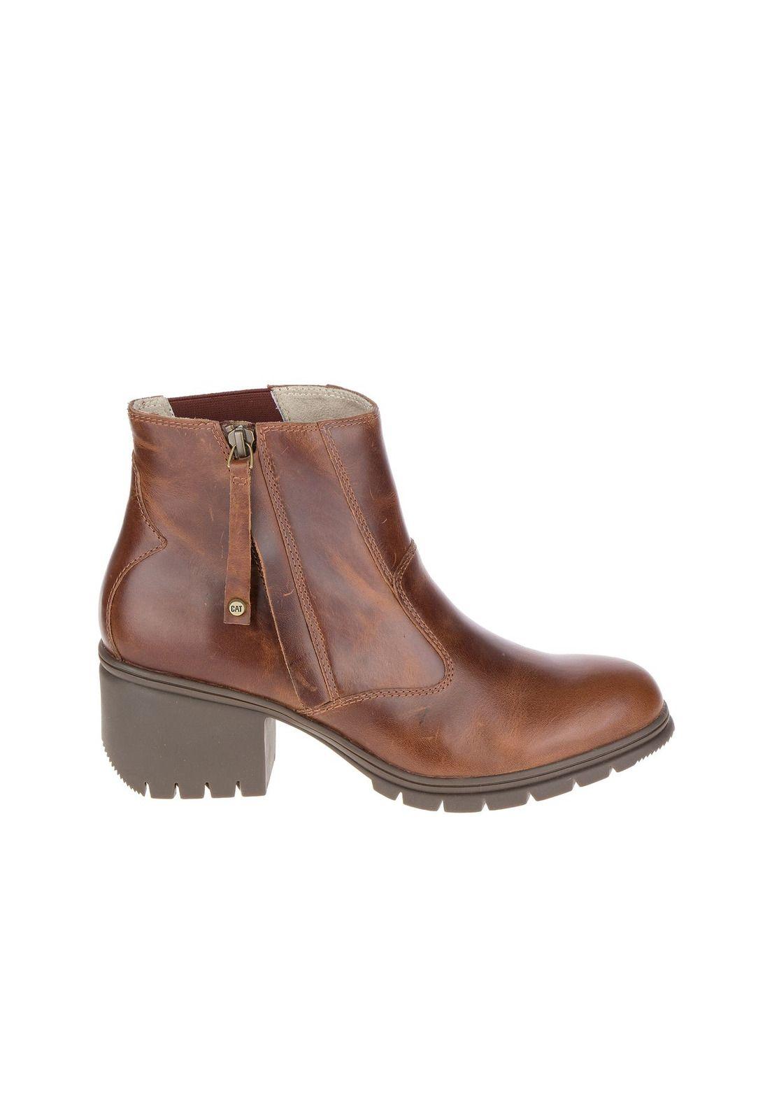 Botin Mujer Casual Slant Café-1