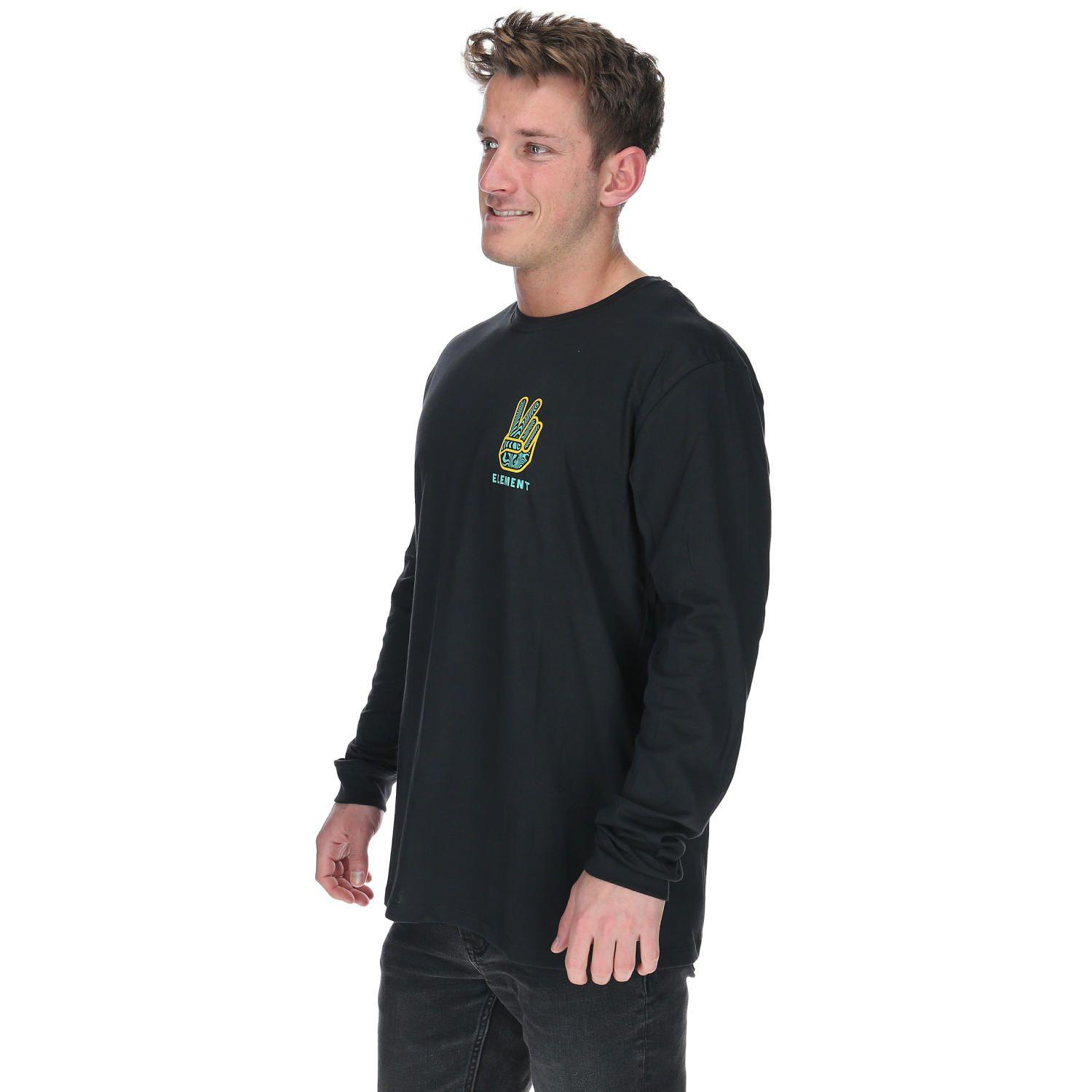 Polera M/L Hombre Tredco Ls Polera Negro-1