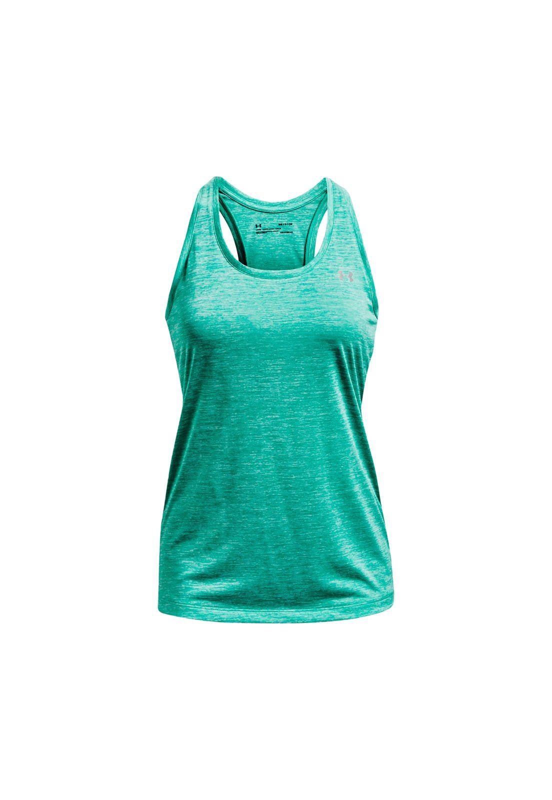 Polera Mujer Tech Tank - Twist Verde-0