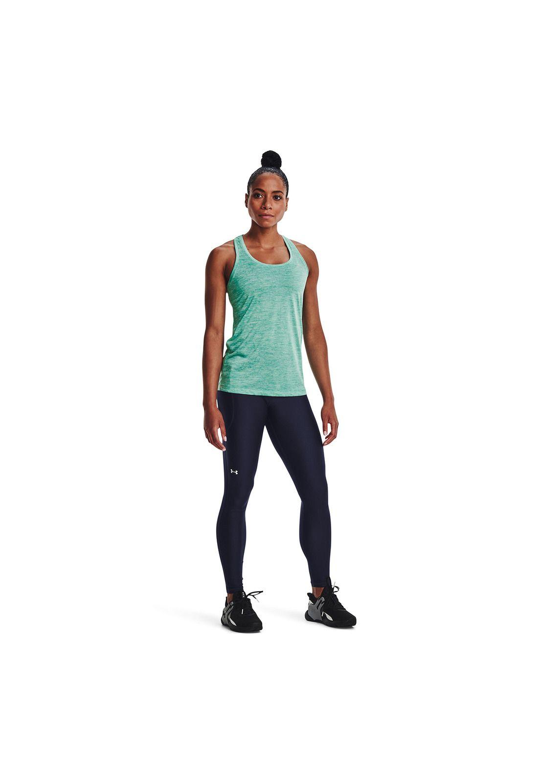 Polera Mujer Tech Tank - Twist Verde-4