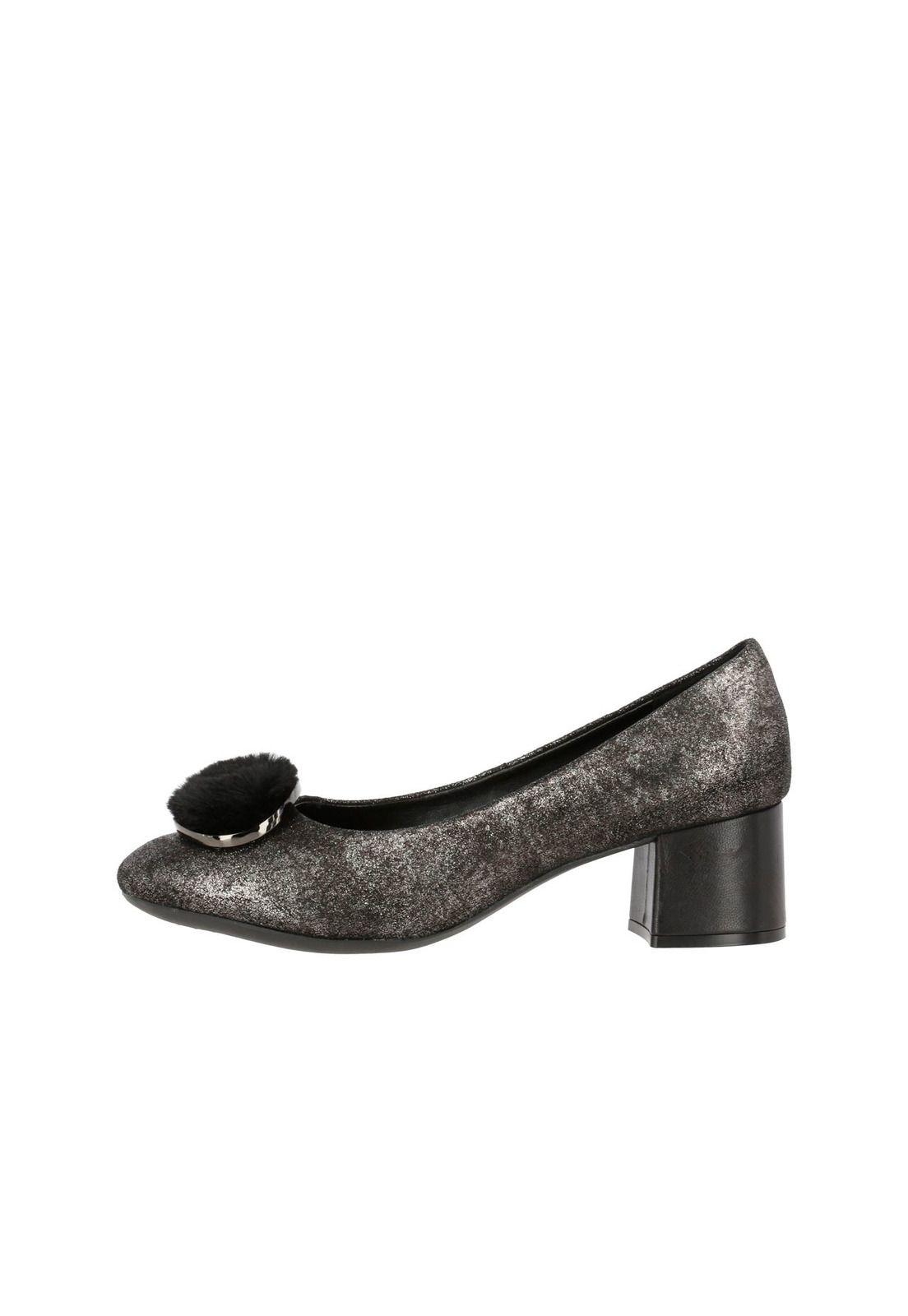 Zapato Cuero Mujer Final Party Plateado-2