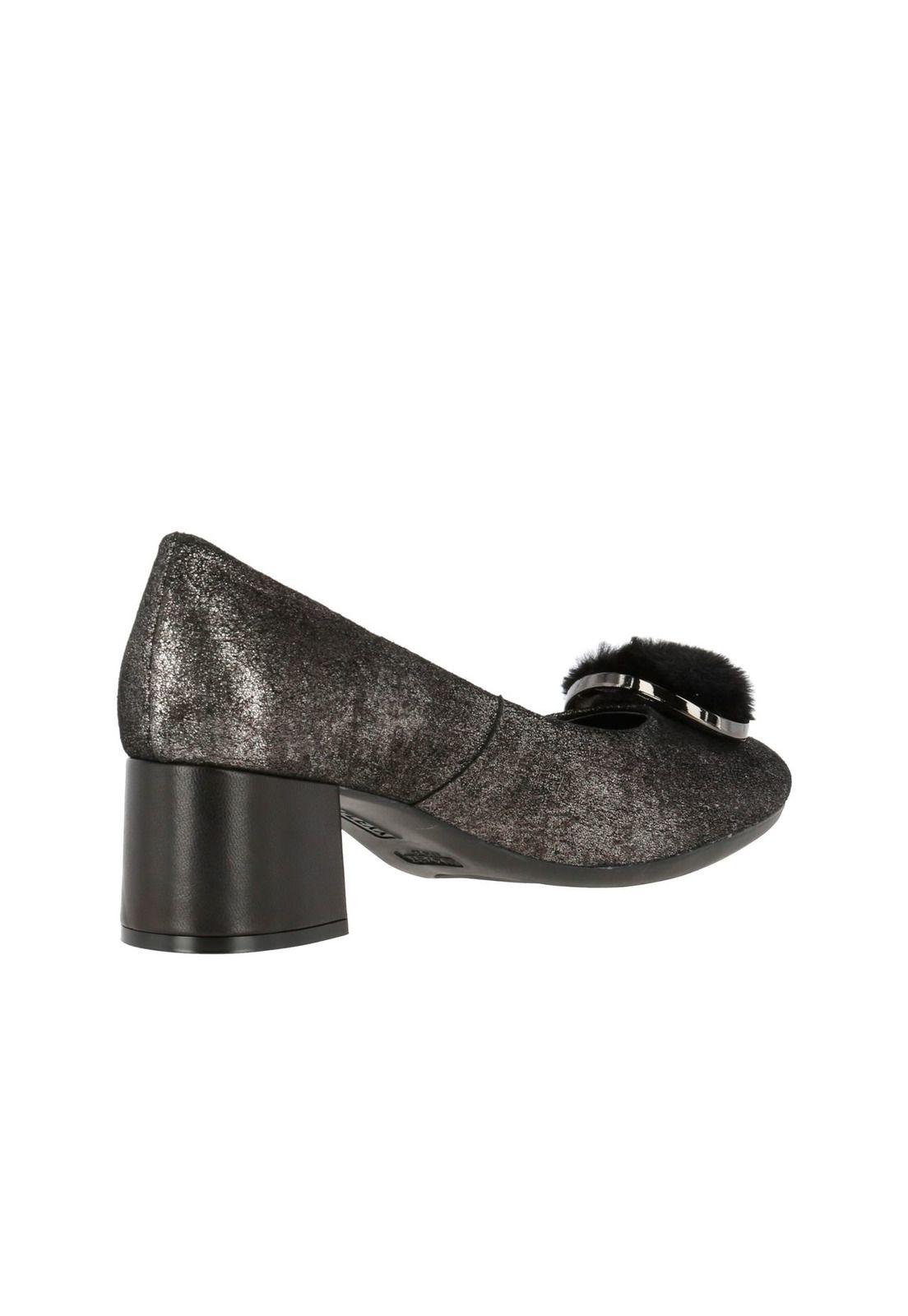 Zapato Cuero Mujer Final Party Plateado-4