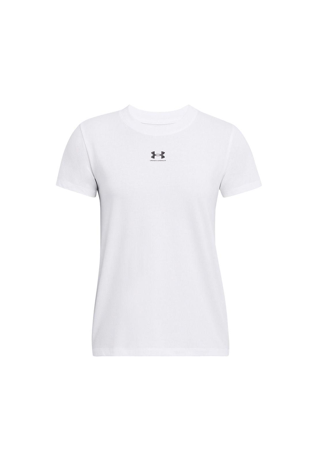 Polera UA Off Campus Core mujer Blanco-0