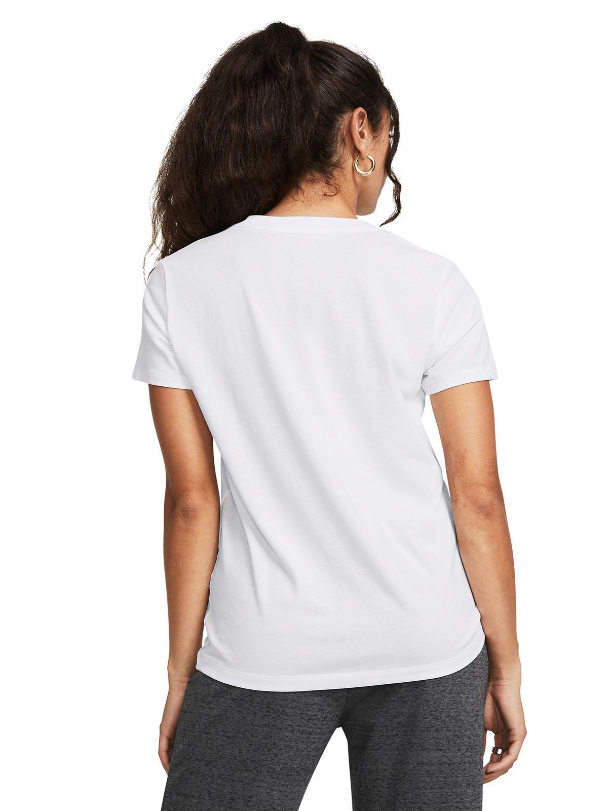 Polera UA Off Campus Core mujer Blanco-4