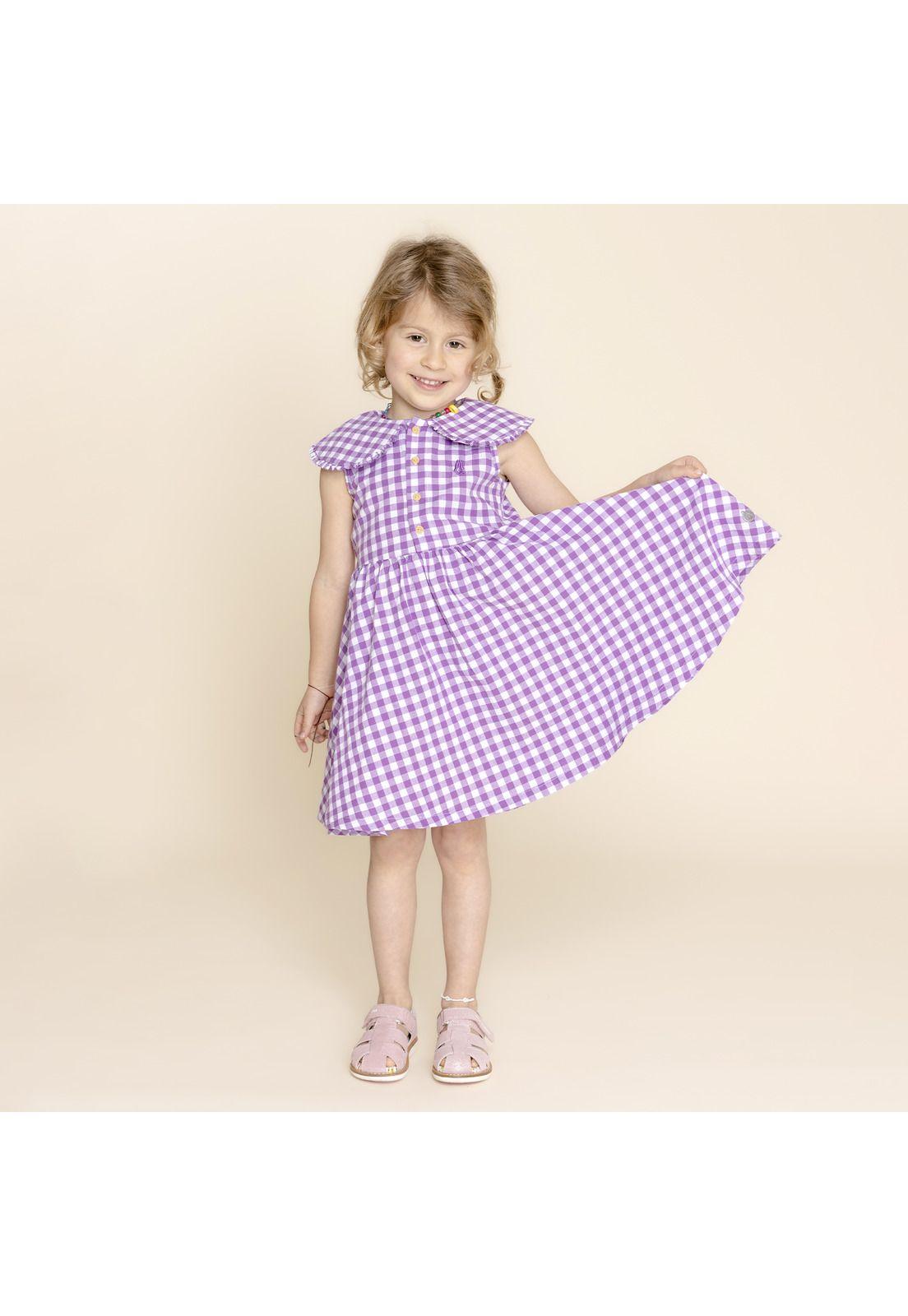 Vestido Niña Akari (8-16) Morado-4