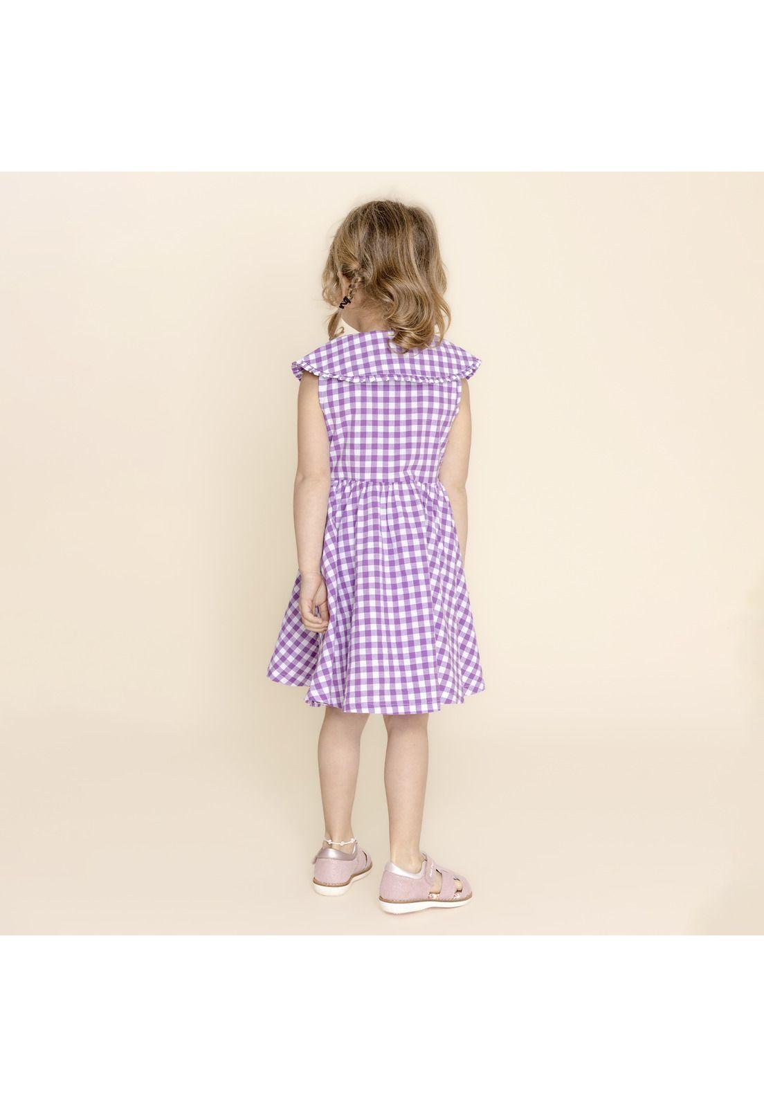 Vestido Niña Akari (8-16) Morado-5