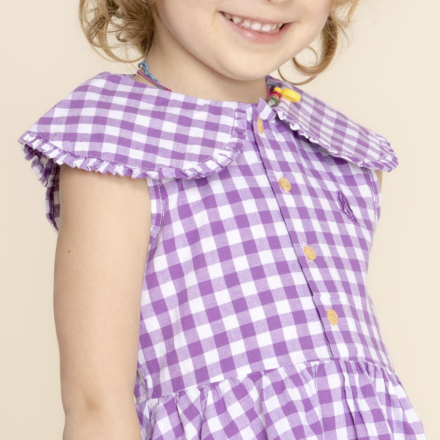 Vestido Niña Akari (8-16) Morado-3