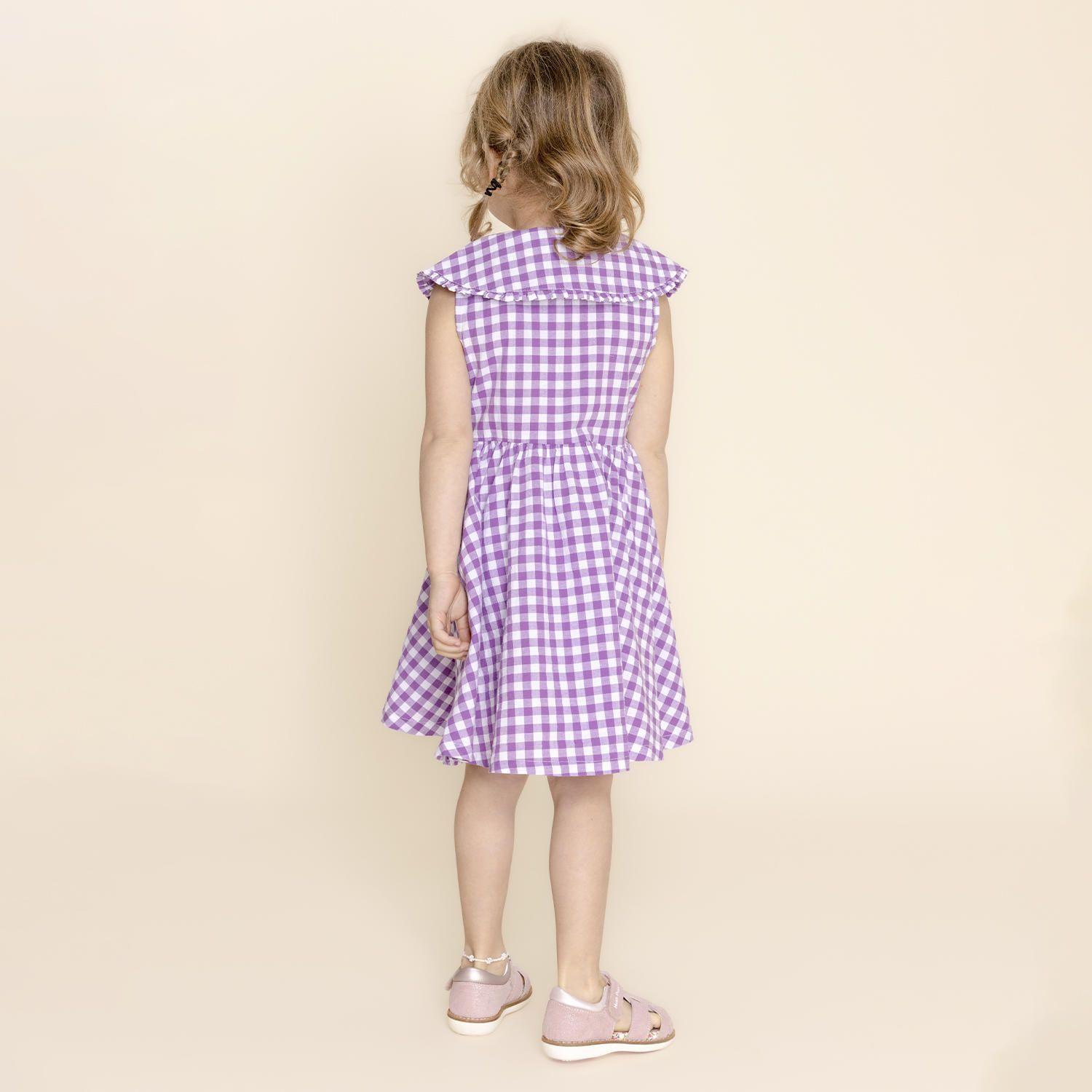 Vestido Niña Akari (8-16) Morado-5