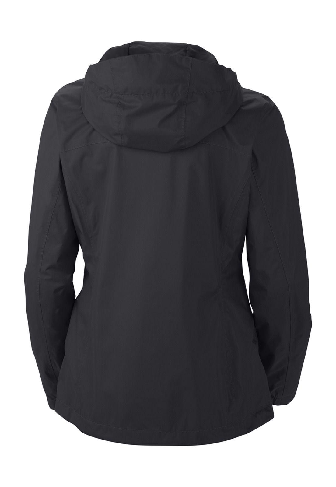 Cortaviento Impermeable Mujer Arcadia Ii Negro-3