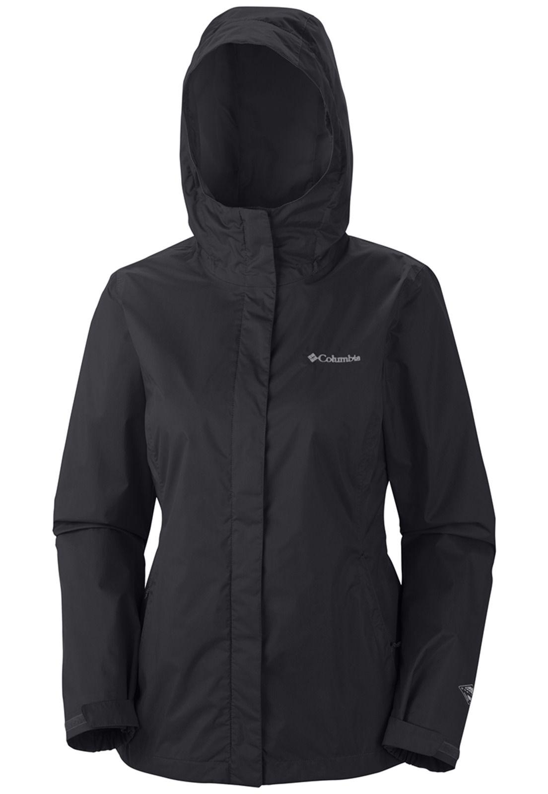 Cortaviento Impermeable Mujer Arcadia Ii Negro-4