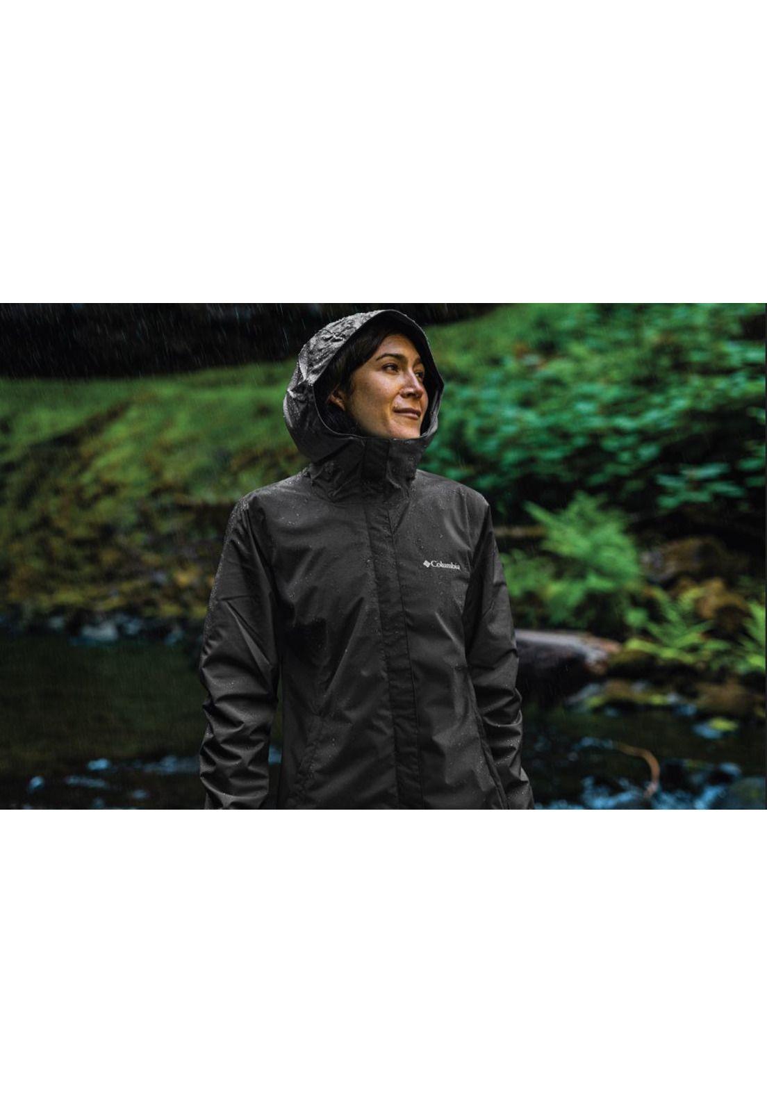 Cortaviento Impermeable Mujer Arcadia Ii Negro-1