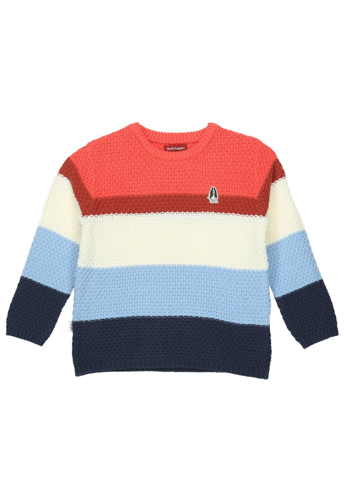 Sweater Niño Rayas Multicolor-0
