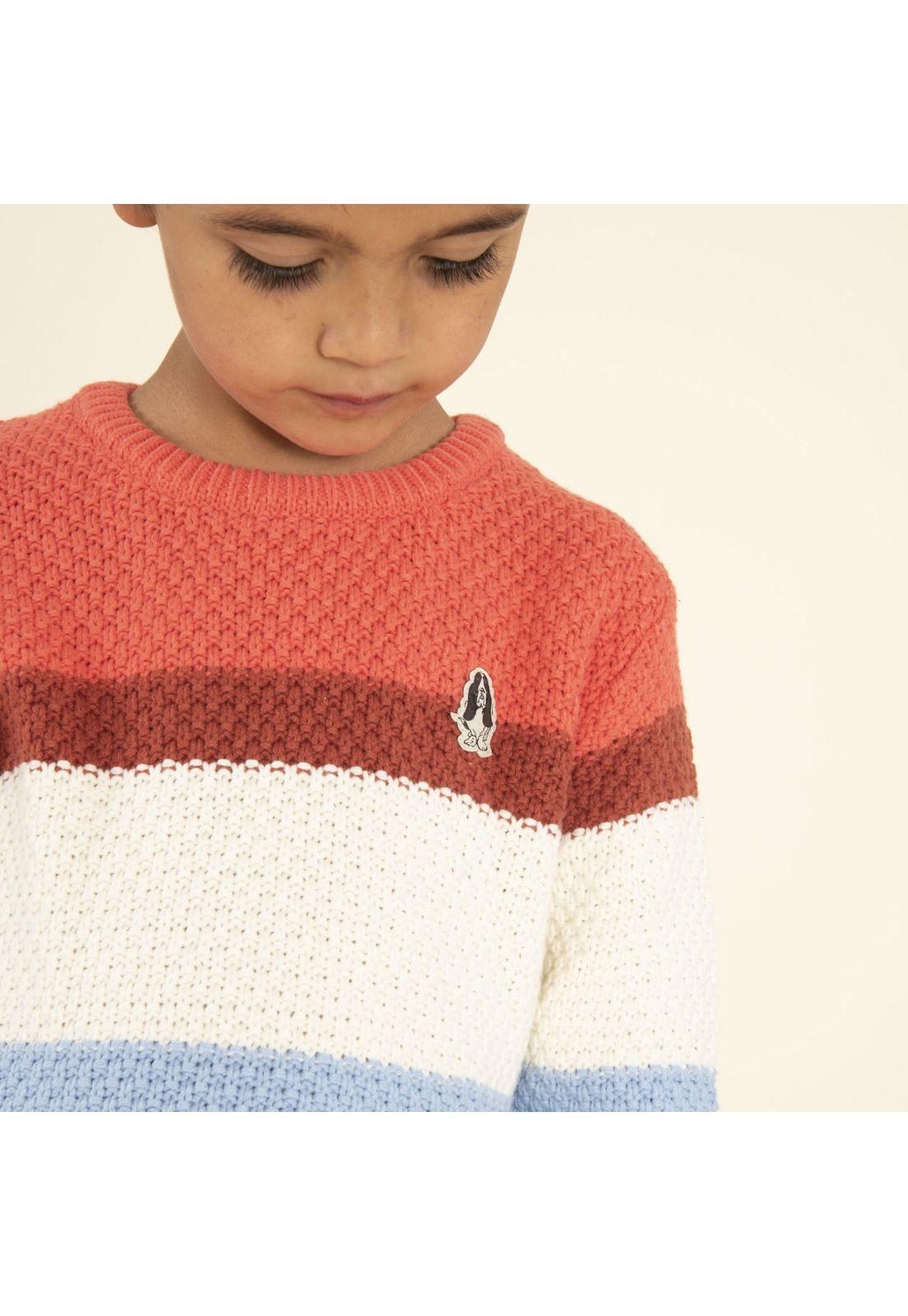 Sweater Niño Rayas Multicolor-2