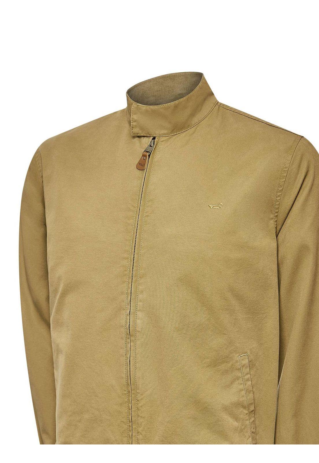 Chaqueta Algodón Orgánico Hombre Arezzo Café-3