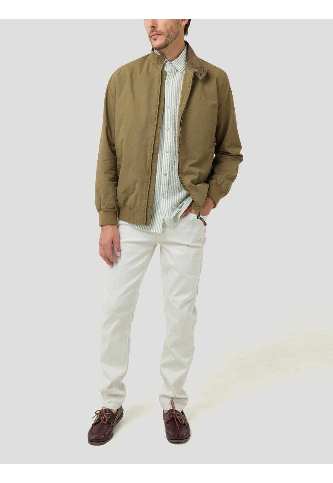 Chaqueta Algodón Orgánico Hombre Arezzo Café-8
