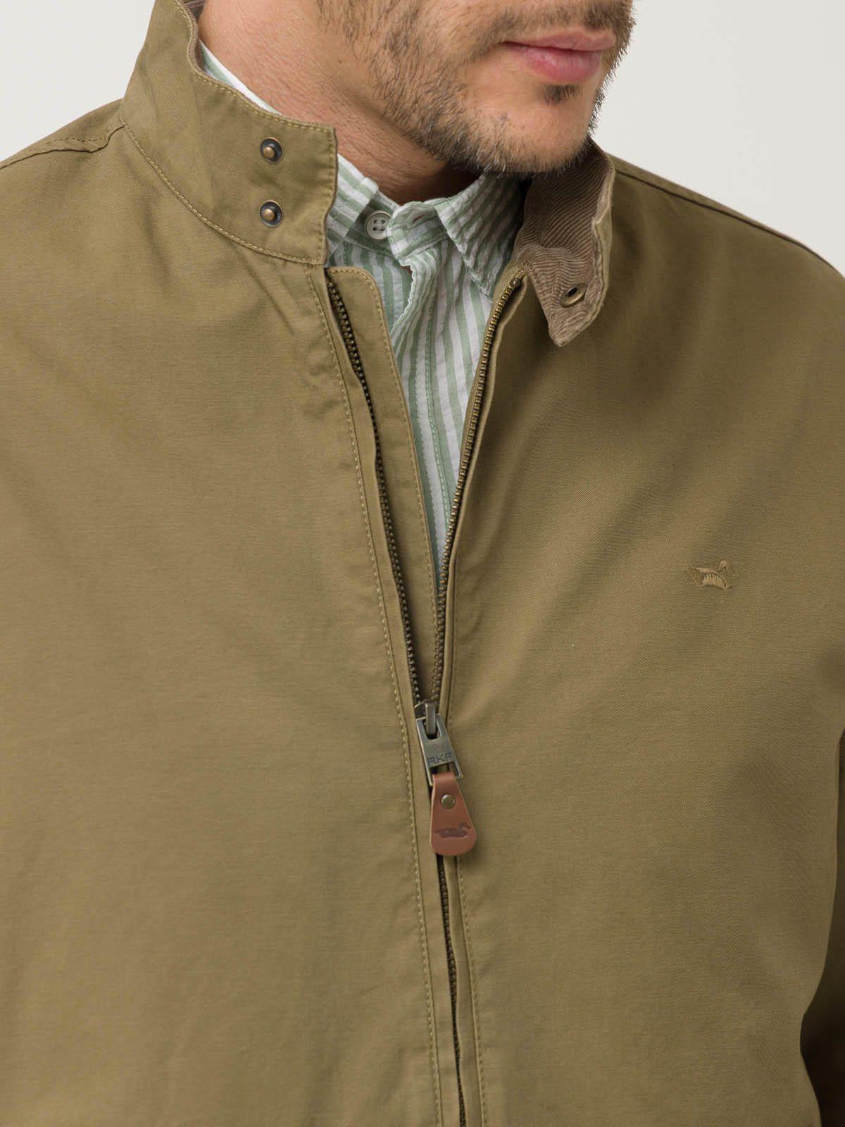 Chaqueta Algodón Orgánico Hombre Arezzo Café-6