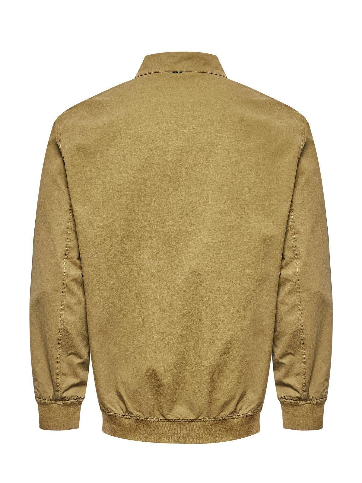 Chaqueta Algodón Orgánico Hombre Arezzo Café-1