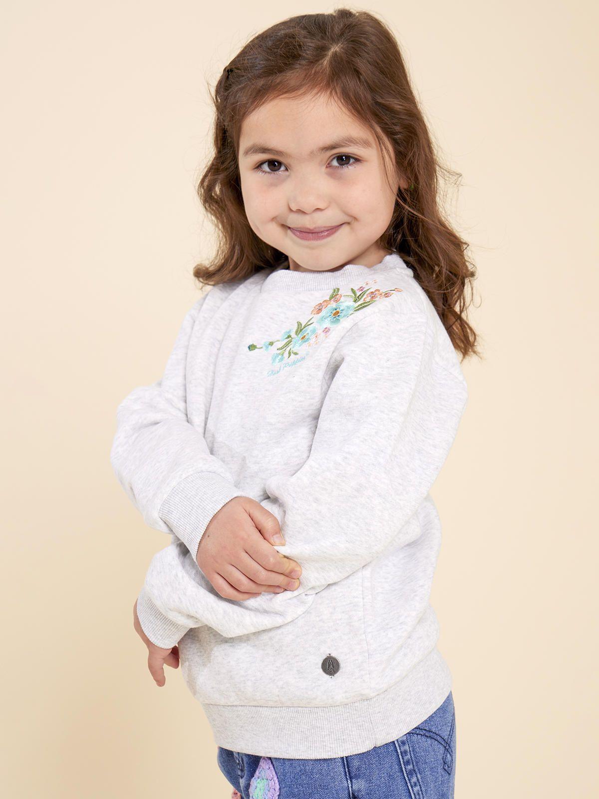 Polerón Niña Dakota Gris-4