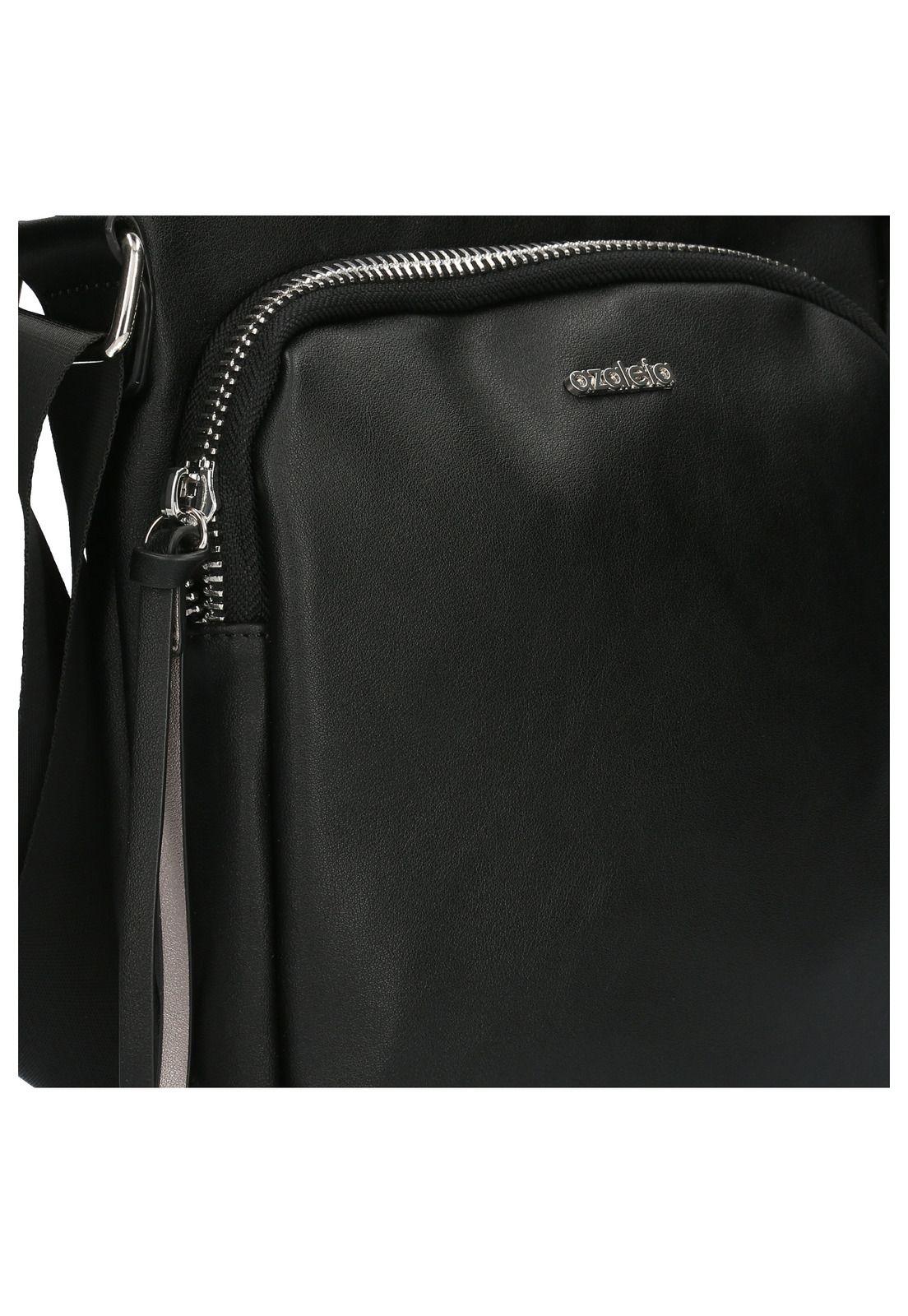 Cartera Mujer Pau Cross Negro-3