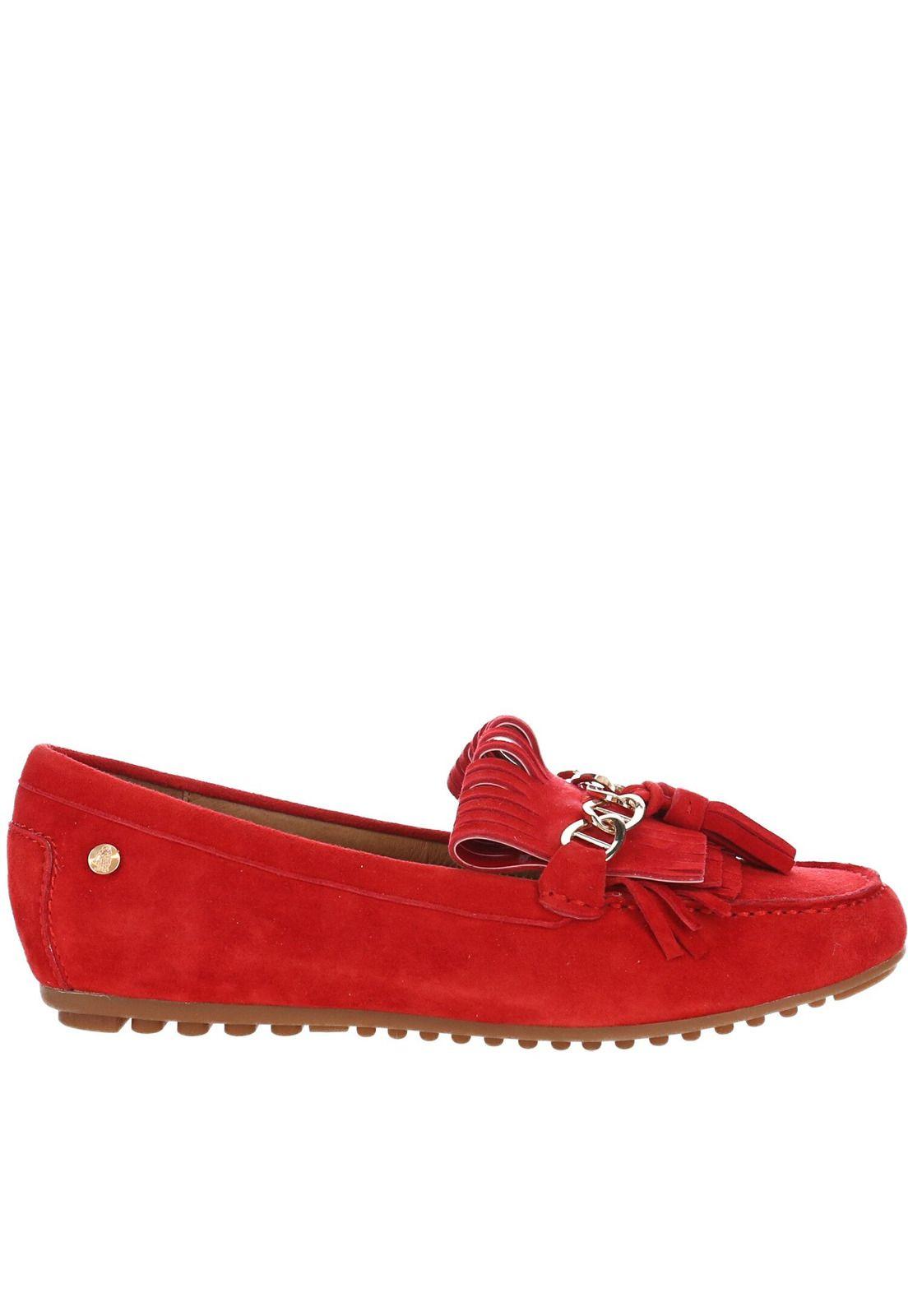 Zapato Cuero Bada Rojo-1