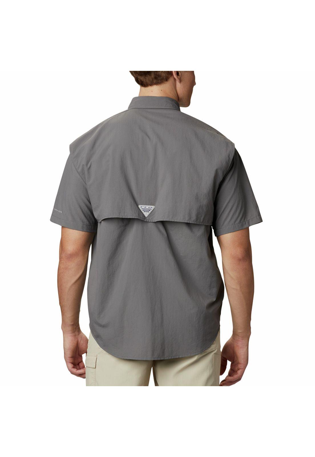 Camisa M/C Hombre Bahama Ii S/S Shirt Gris-2