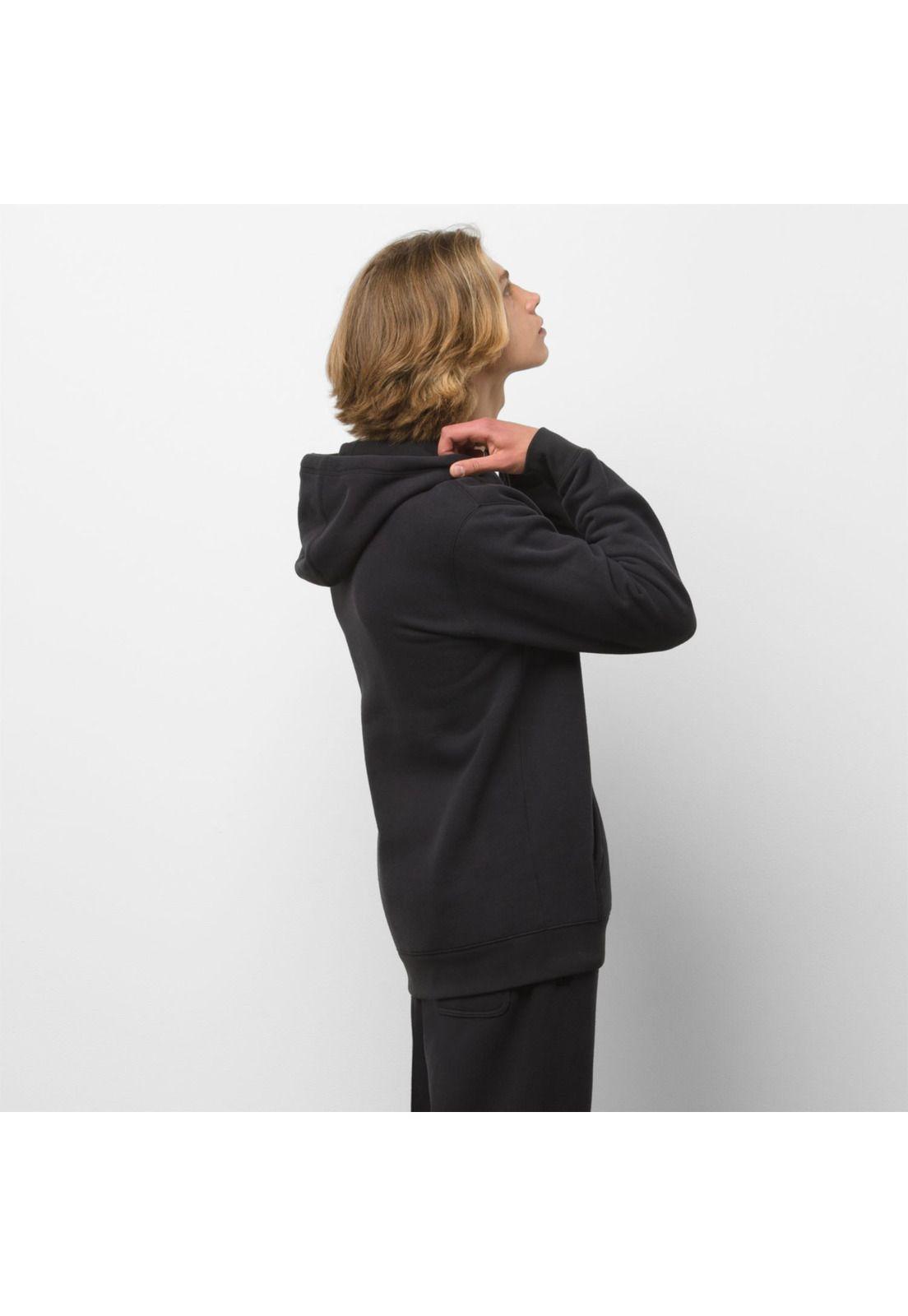 Polerón con gorro Unisex Comfycush PO Negro-4