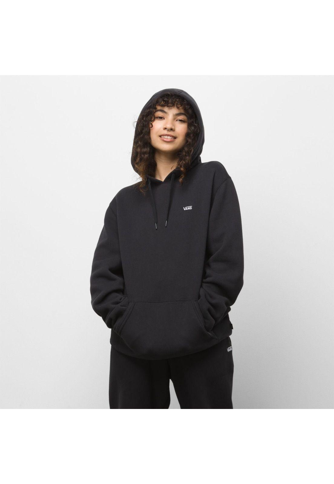 Polerón con gorro Unisex Comfycush PO Negro-5