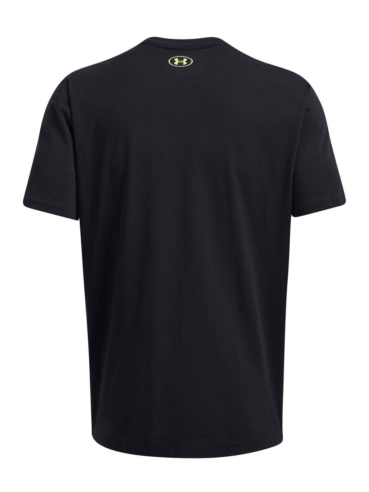 Polera manga corta Vintage hmbre Negro-1