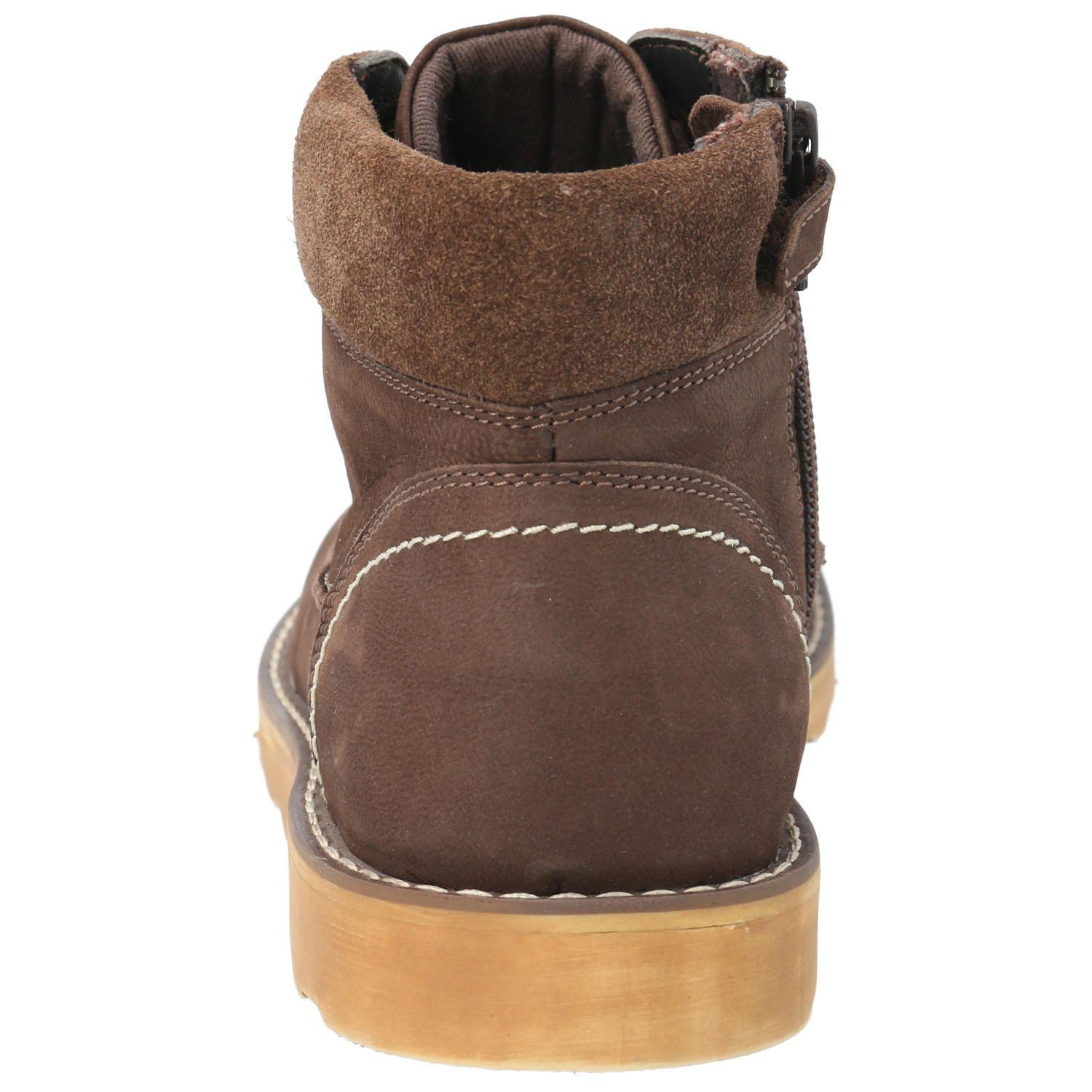 Botín Cuero Niño Agate Azul-6