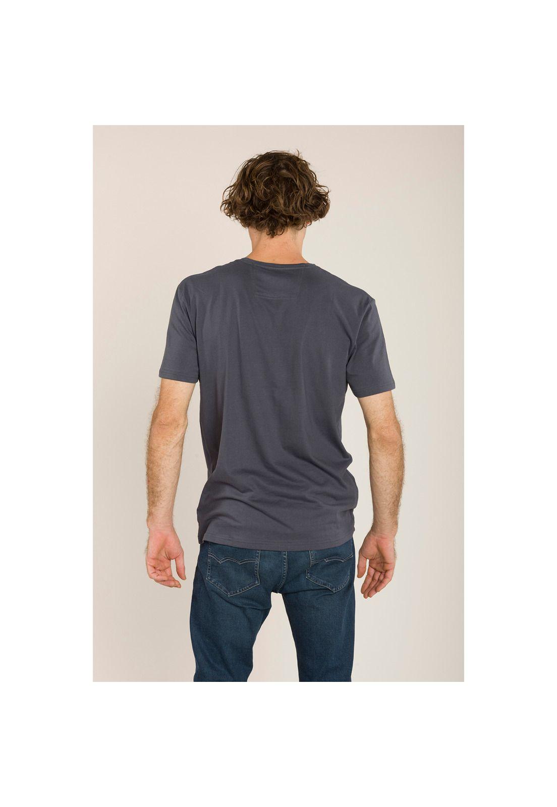 Polera Manga Corta Woods Grafito-2