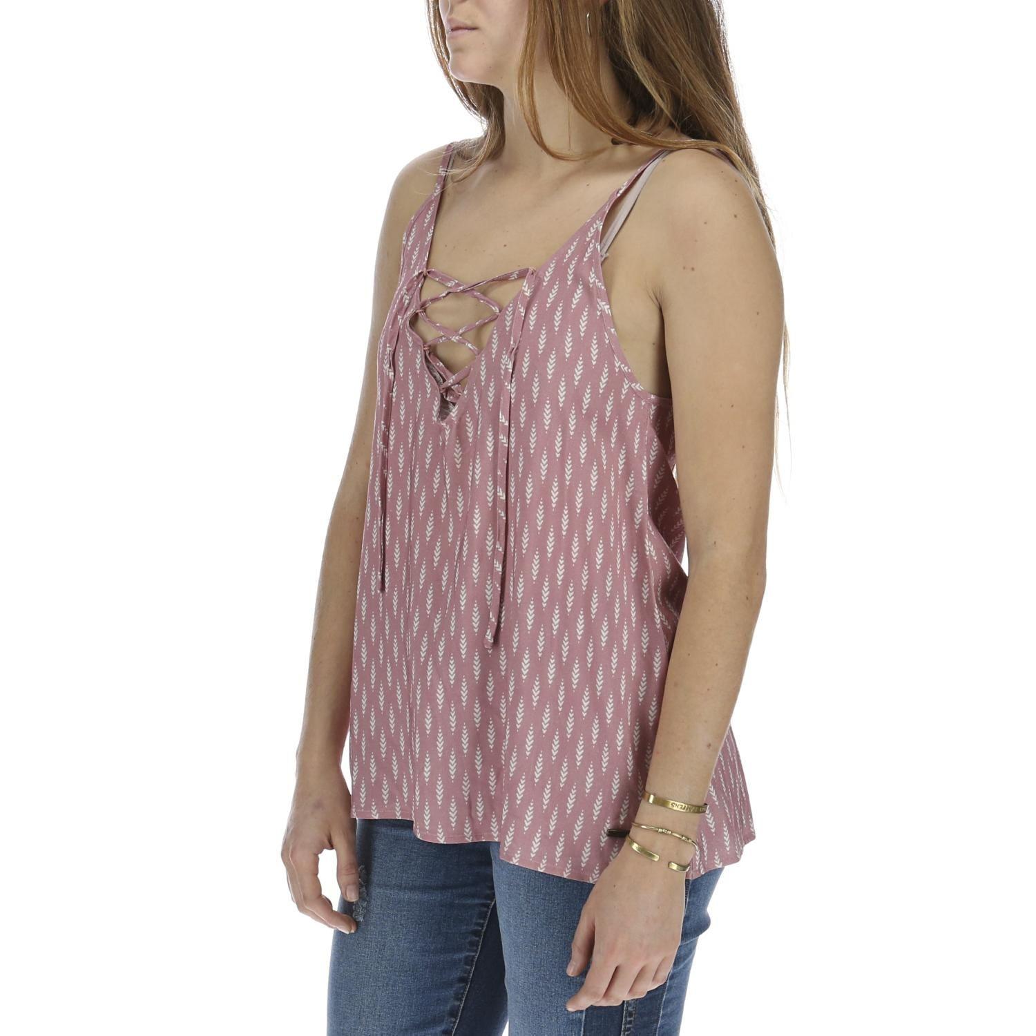 Polera S/M  Mujer Carefree Rosa-1