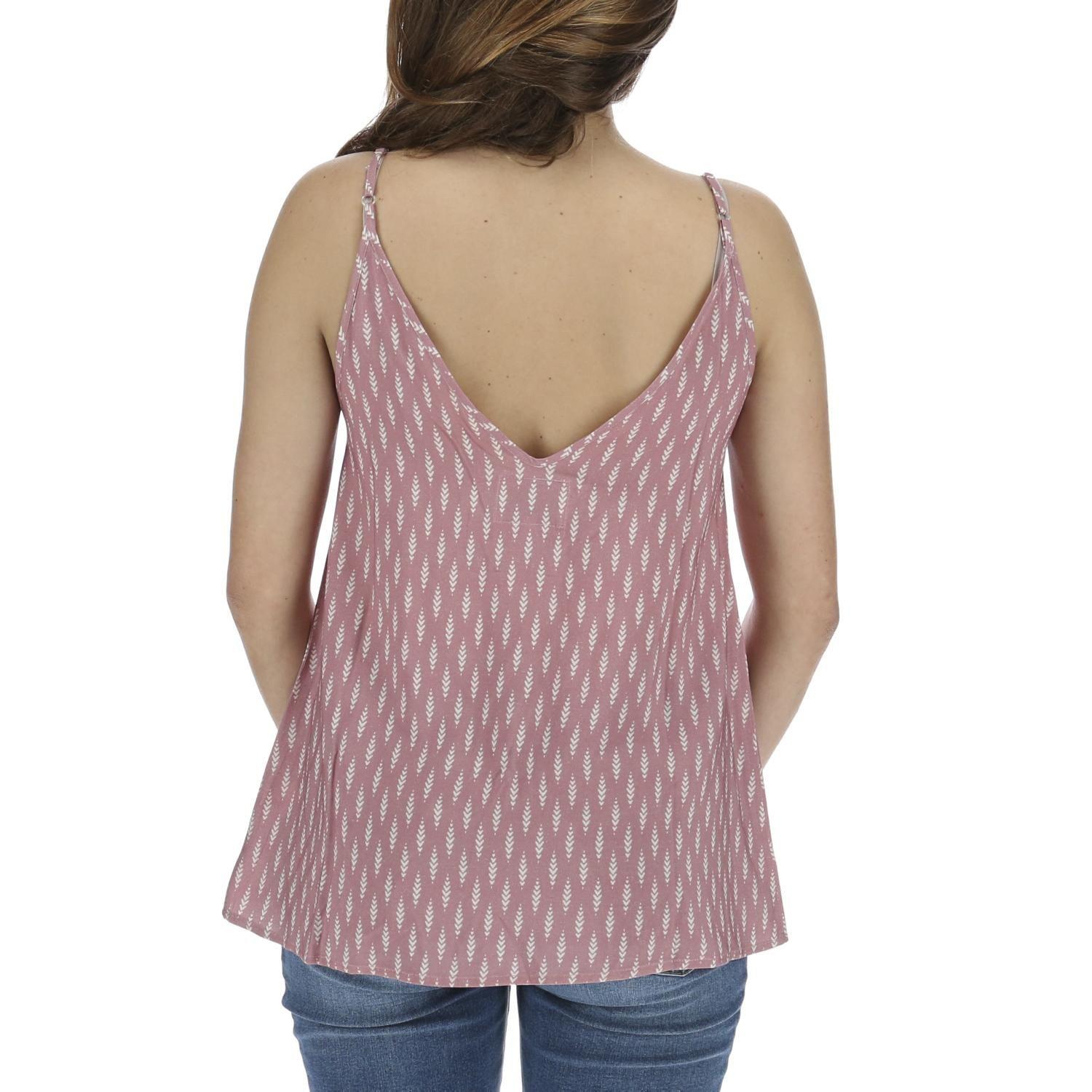 Polera S/M  Mujer Carefree Rosa-2