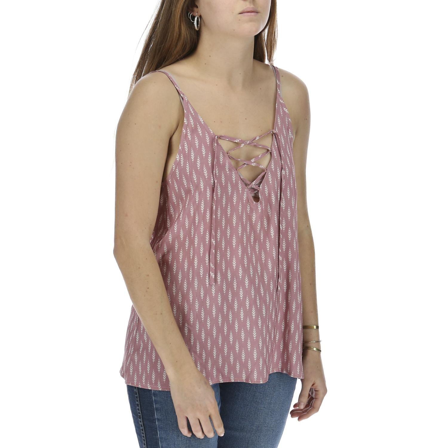 Polera S/M  Mujer Carefree Rosa-3