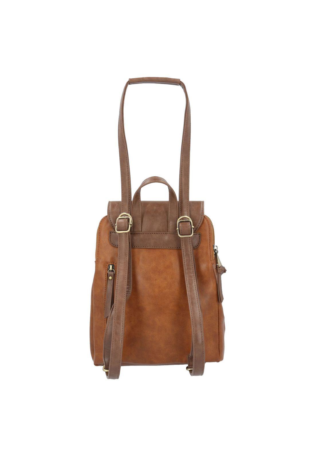 Mochila Mujer Billie Backbag Café-3