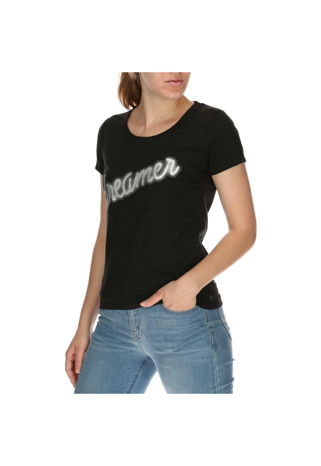 Polera Mujer Hollywood Negro-1